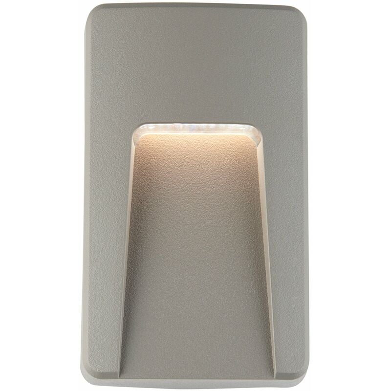 Vertical Outdoor IP65 Pathway Guide Light - Indirect cct led - Grey abs Plastic