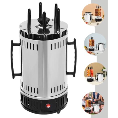 Vertikaler Elektrogrill Rotating Elektrische Drehgrillmaschine Rotisserie-Grill