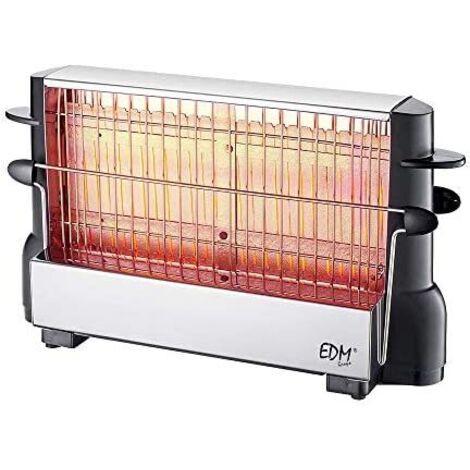 Vertikaler Toaster 700w 28x9x18cm edm