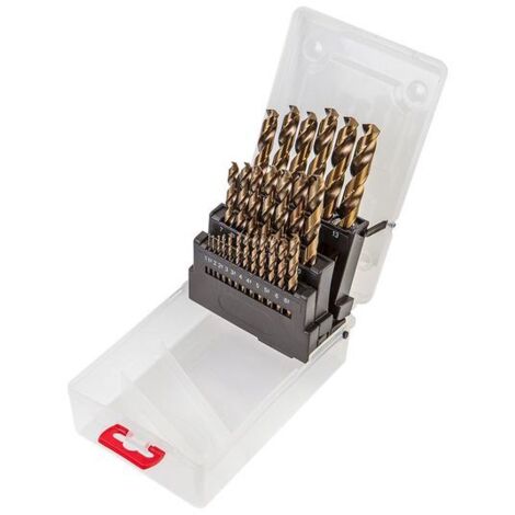 Verto HSS-G-Bohrer für Metall 1–13 mm – 25er-Set