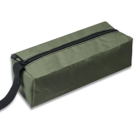 (Vert)Pochette à Outils Sac à outils imperméable multifonctionnel,Petit sac à outils portable 600D Oxford tissu Sacs à outils professionnels pour électricien, charpentier, construction