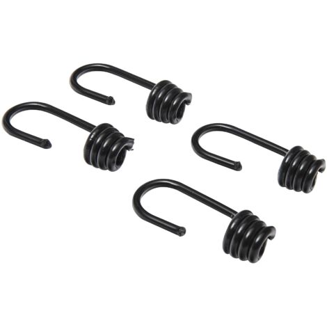 Verzinkte Stahlhaken  Bundle von 4 Stück  für Spannvorrichtung 8 bis 9 mm