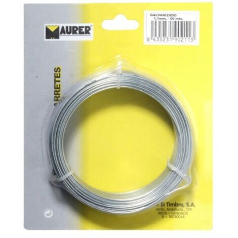 Verzinkter Draht Maurer 1,10 mm / 6 (50 Meter Rolle)