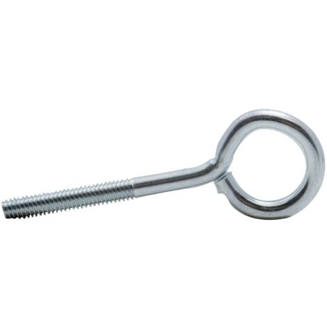 Verzinkter Gewindehaken mit metrischem Gewinde Viswood 6x40mm (Packung mit 3 Dübel)