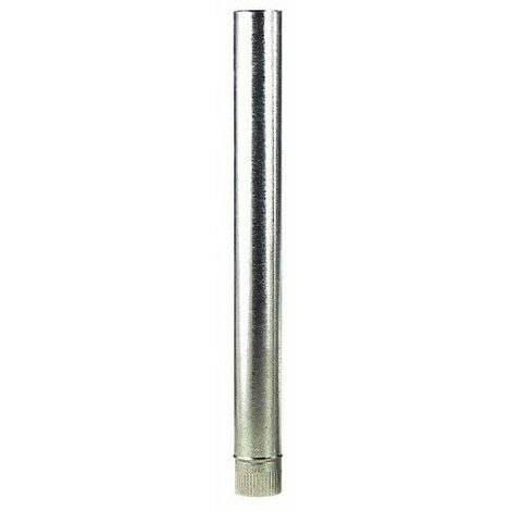 Verzinktes Ofenrohr 100 mm.