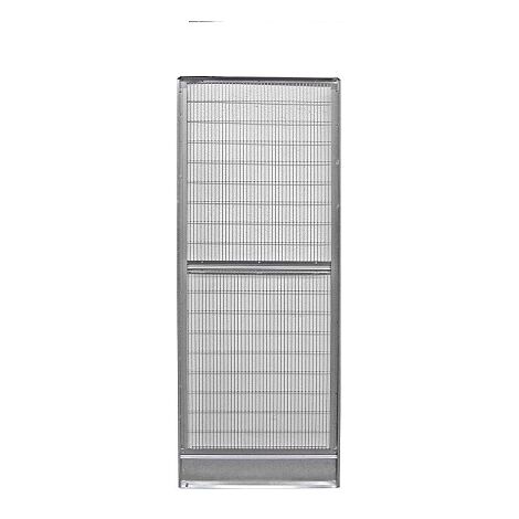 Verzinktes Panel mit Tor fÐ©r Dorfbewohner von 6, 9, 12 Seiten