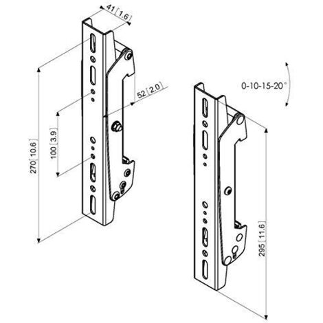 VESA VERTICAL 430 MM