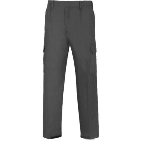 VESIN pantalon tergal gris talla 64 , Pantalón para trabajo e industria Talla 64 Cierre con cremallera Goma en la parte trasera de la cintura 2 bolsillos delanteros