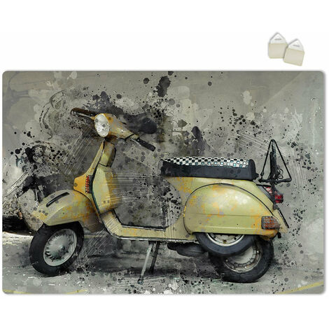 VESPA GRUNGE - POSTER in PVC da 3mm - Misura: 70x100 cm