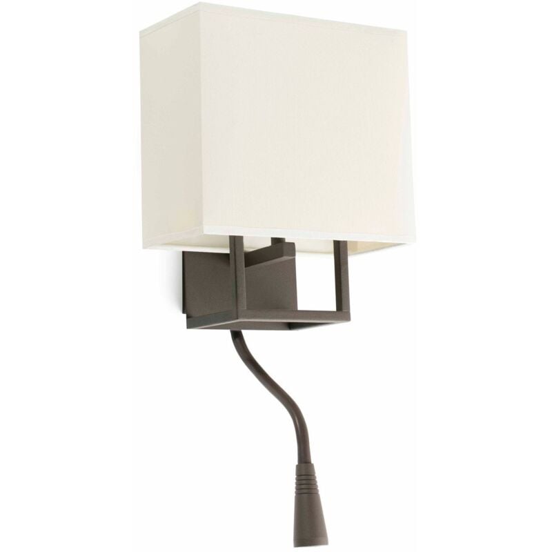 

VESPER Aplique de pared con lector 29983 - MARRON