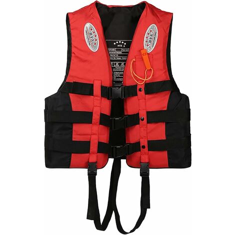 Vest for Adult Child, 25-110 kg, Vest for Water Sports, Kayaking, M-DENUOTOP