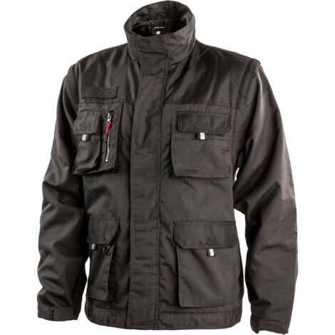 Veste 2 en 1 Albatros ALLROUND BLACK manches amovibles Gris / Noir XS