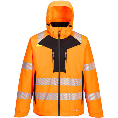 Veste 4 En 1 Dx4 Hi-vis - 4xl - Orange/noir - Portwest