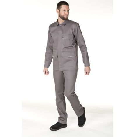 Veste anti-feu WORK FR grise - L - MOLINEL