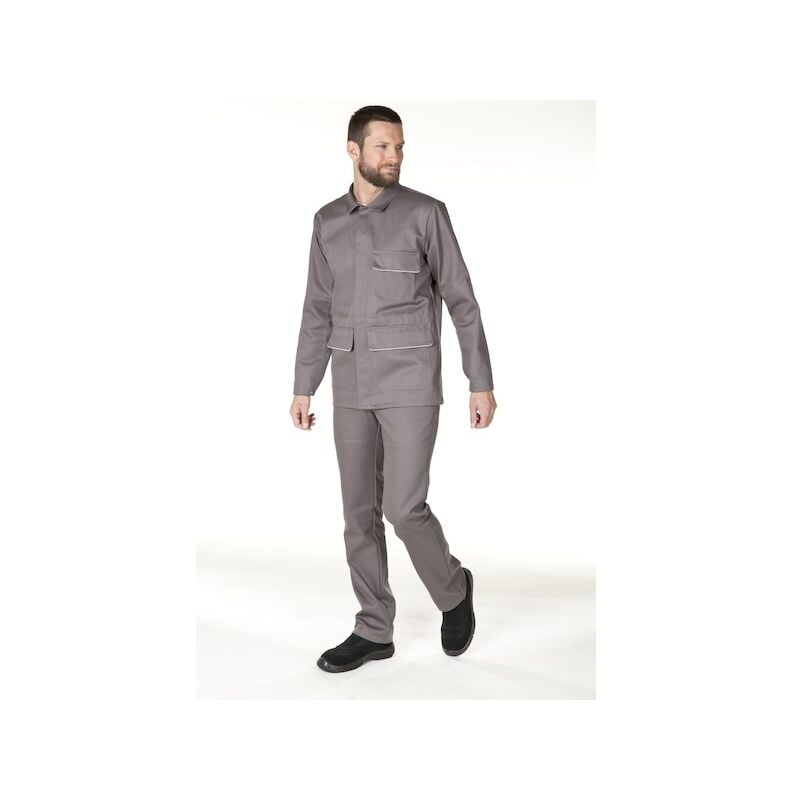 Veste anti-feu work fr grise - m Molinel