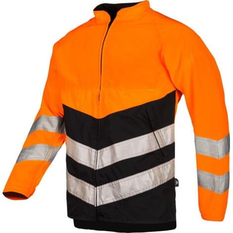 Veste anticoupure BasePro - Orange fluo/Noir-1RI1A2PAP183L - SIP Protection