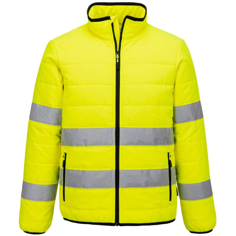 Veste Baffle Hv - Taille 5xl - Jaune/noir - Portwest