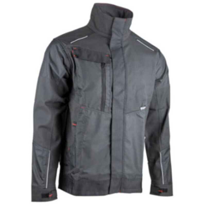 LMA - Veste bicolore stretch grise - axone 2325-XXL