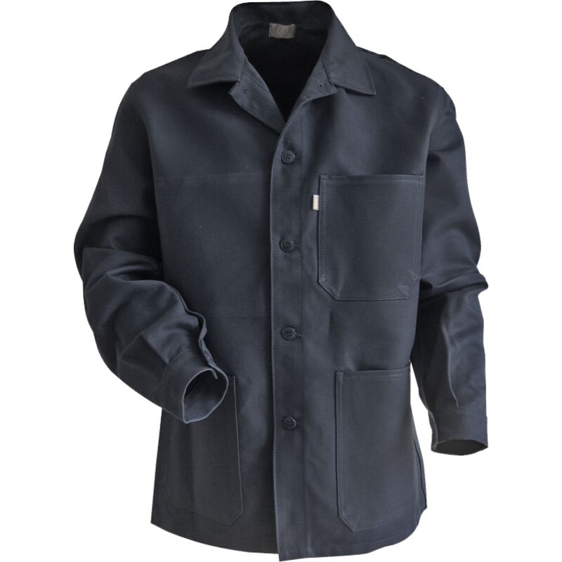 Veste de travail boutonnée linteau - gris m - 3