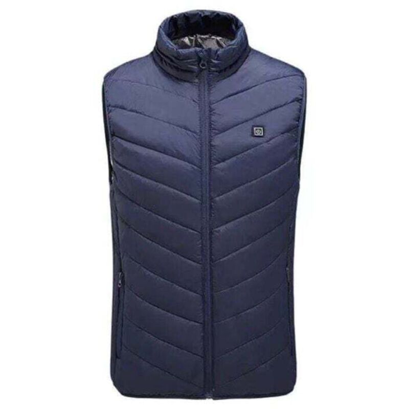 Veste Chauffante Pour Homme Femme avec 4 Zones de Chaleur et 3 Réglages de Chaleur Veste Chauffante Électrique avec Chargeur usb ,lavable en