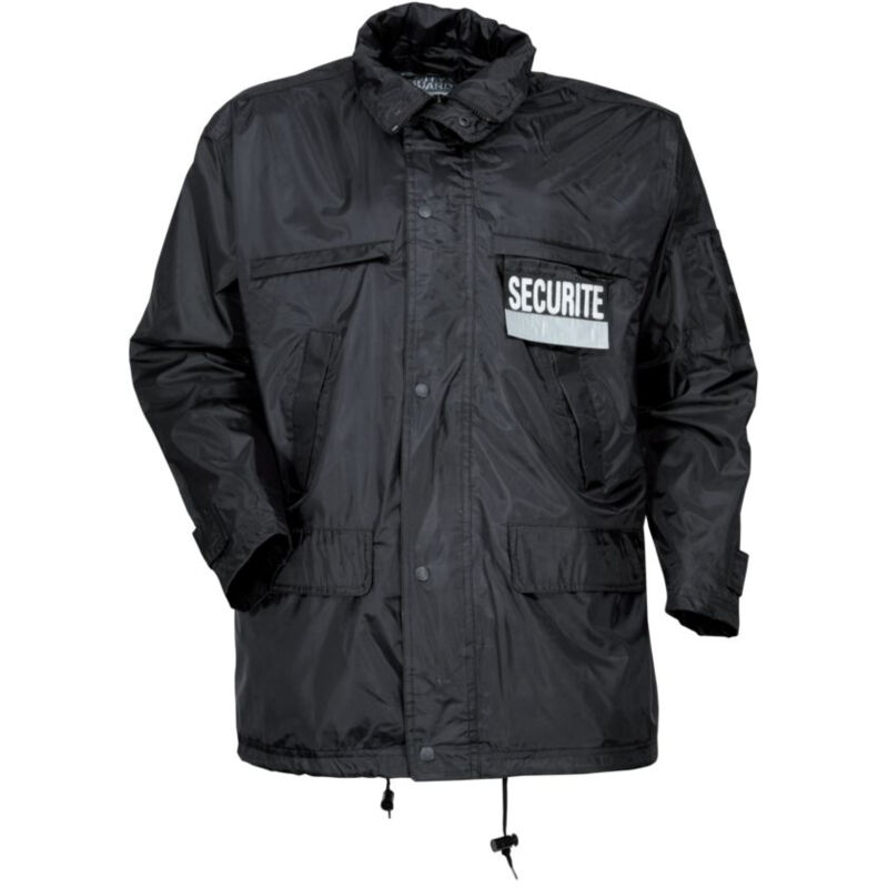 Veste coupe-vent Sécurité CityGuard Noir xxl Veste coupe-vent Sécurité CityGuard Noir xxl