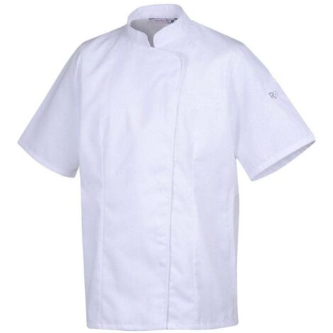 Veste Cuisine manches courtes Femme Robur EXPRESSIONMC Blanc XXL