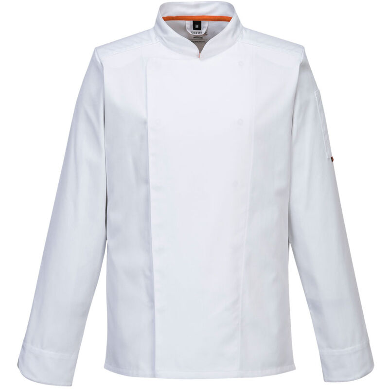 Veste cuisine meshair pro l/s - taille xxs - blanc Portwest