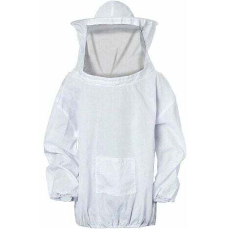 Dpzo - Veste d'apiculteur, Bee Guard professionnel, Chapeau d'apiculteur avec voile amovible, Costume d'abeille zippé pour apiculteurs-