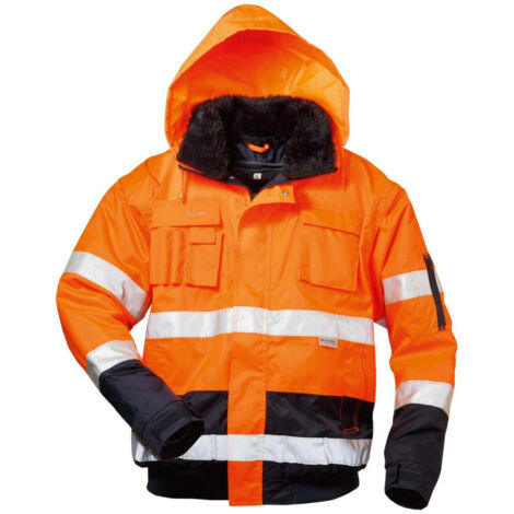 Veste d'avertissement Volker, taille 2XL, orange/marine
