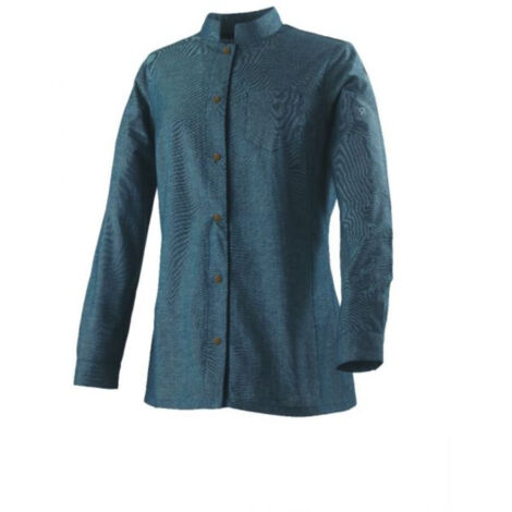 Veste de cuisine manches longues femme Robur BRIVA Bleu M