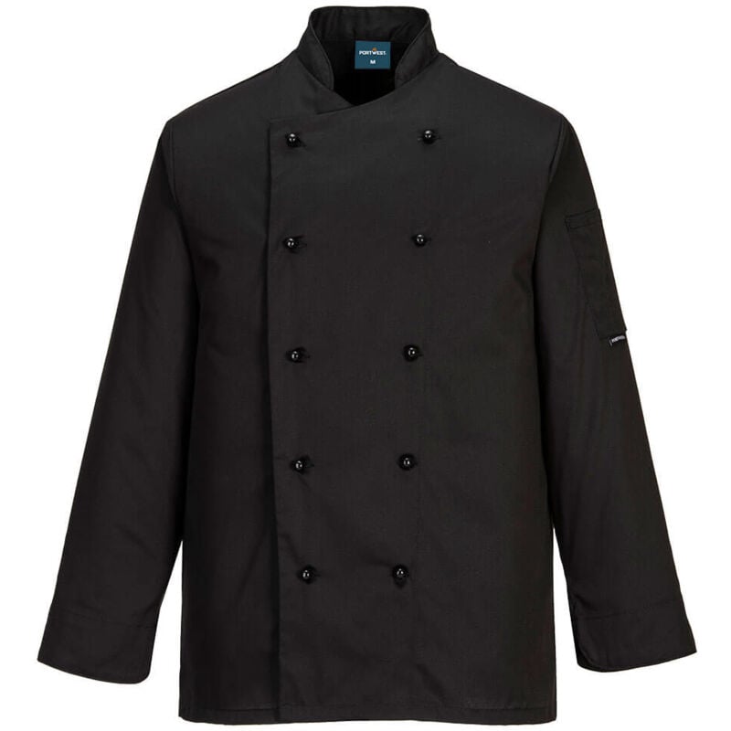 Veste de cuisine Somerset Noir 3XL