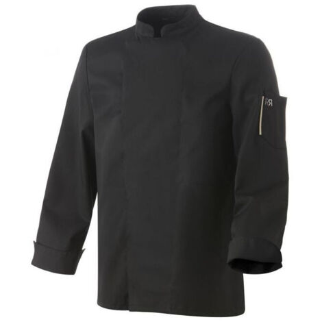 Veste de cuisine ROBUR NERO ML Noir 3XL