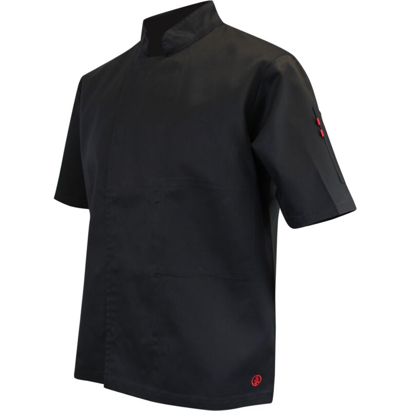 Veste de travail cuisinier ml ecumoire - noir 3XL - 7