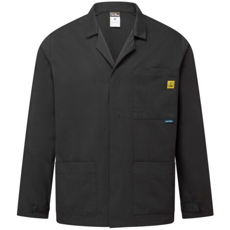 Veste De Laboratoire Esd - Taille Xxxl - Noir - Portwest