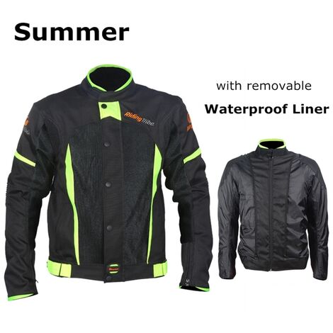 Veste de moto réfléchissante et respirante pour homme et femme, pantalon de protection, imperméable et chaud, été et hiver, JK-21,Waterproof Jacket-37,XXXL