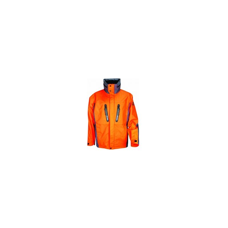 Veste de pluie professionnelle à capuche - solidur - Veste de pluie professionnelle à capuche - solidur - H2OVEOR-L