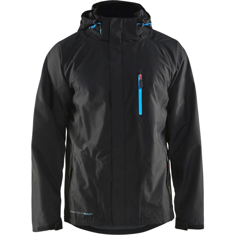 Veste de pluie 4866 - Noir 4XL