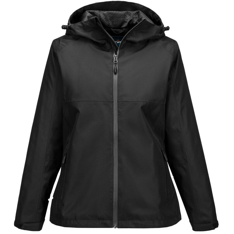 Veste De Pluie Femmes - Taille Xxl - Noir - Portwest