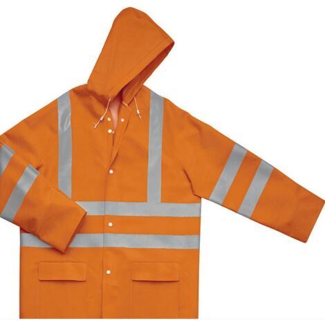 Veste de pluie haute visibilité imperméable orange DELTA PLUS 900VESHVOR   M