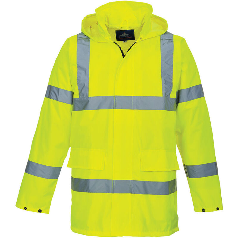 Veste de pluie haute visibilité légère Portwest Lite Traffic Jaune xl