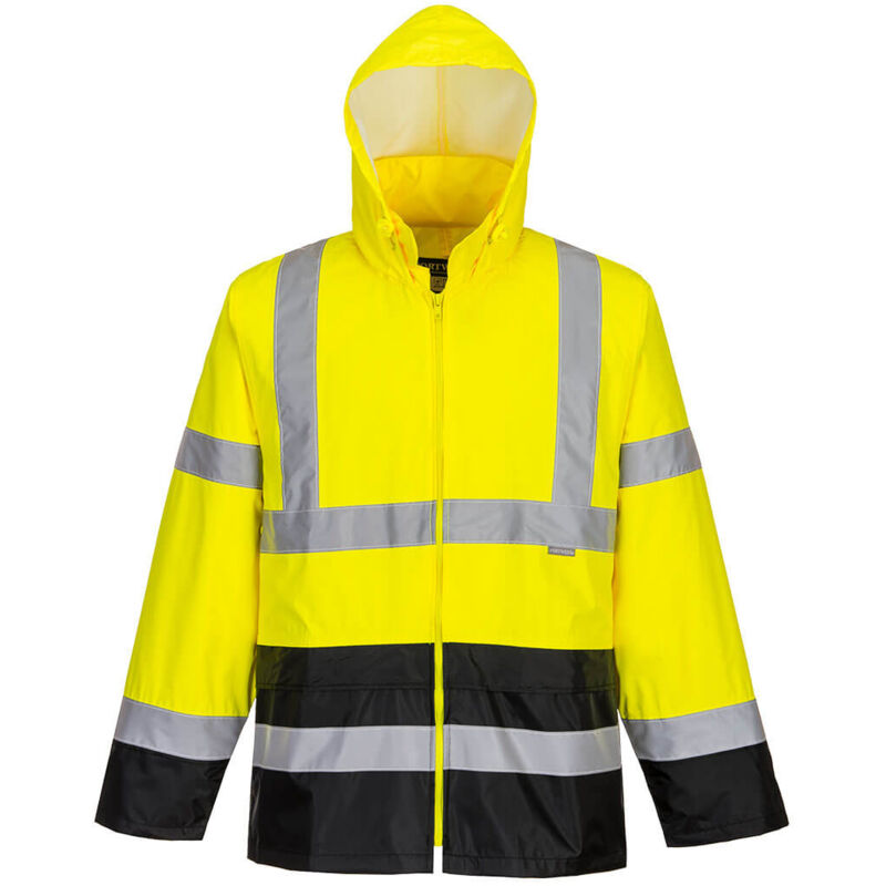 Veste De Pluie Hi-vis Bicolore - Taille 6xl - Jaune/noir - Portwest