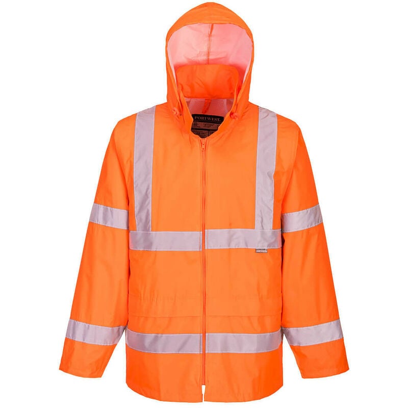 Veste de pluie Hi-Vis couleur : Orange taille xl Portwest