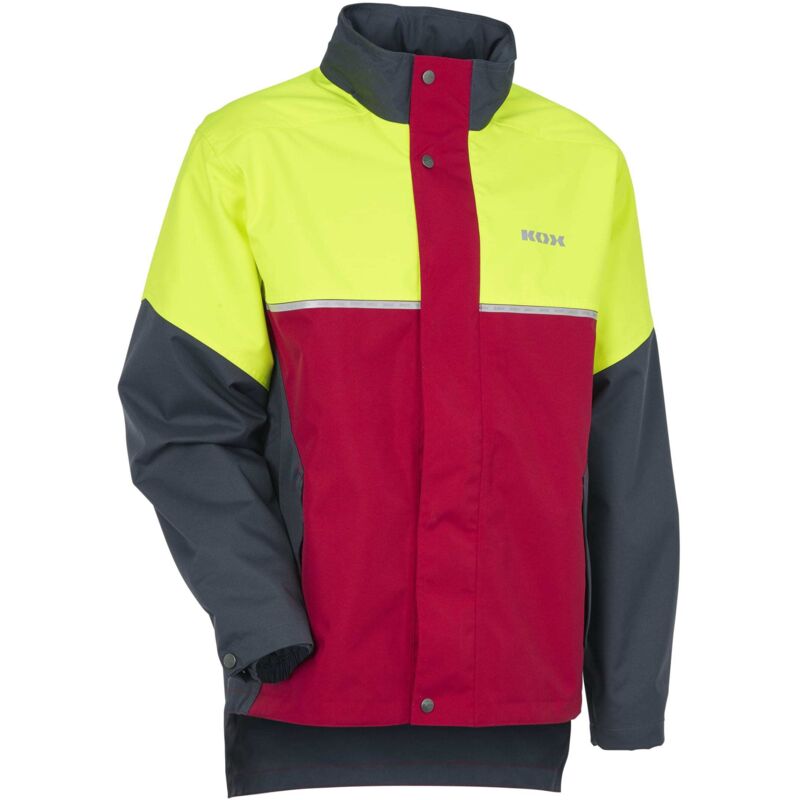 KOX - Veste de pluie Aquatex 2.0 rouge/jaune 50/52 (=M/02)