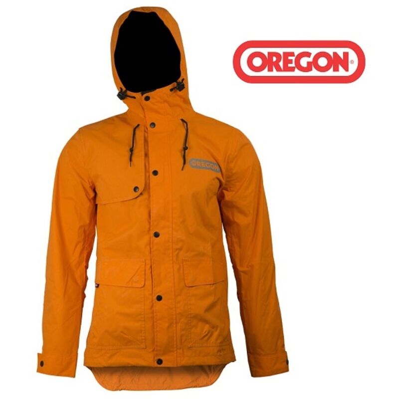 Veste de pluie orange OREGON Taille XXL- 295451