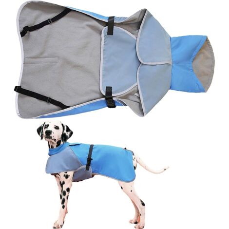 Veste de pluie pour chiens Veste d'hiver imperméable avec
