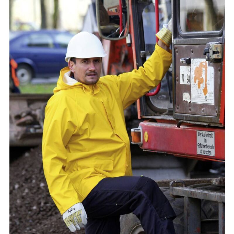 Leipold Doehle 4052-XL Veste de pluie PUPlus Taille du vêtement=XL en 343/03+A1/07 + en 340/03 jaune