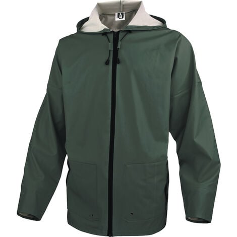 Veste de pluie support polyester enduit semi pu DELTA PLUS - 850VESVE0   48/50 (M)
