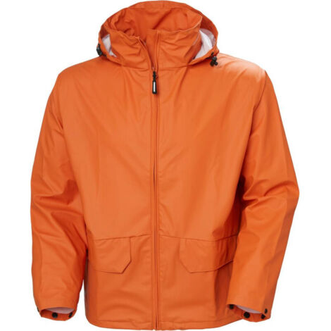 Veste de pluie Voss.PU-stretchorange. Taille 4XL
