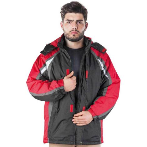 Veste de protection d'hiver isolée ROGER avec capuche - XL