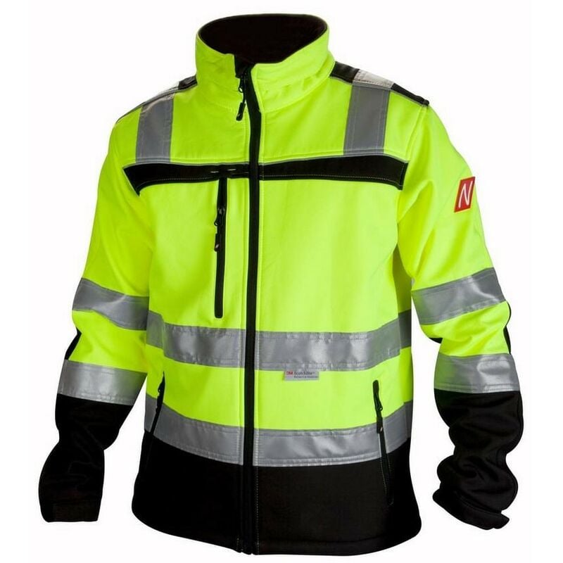 Veste de sécurité soft shell Motion Tex viz taille m